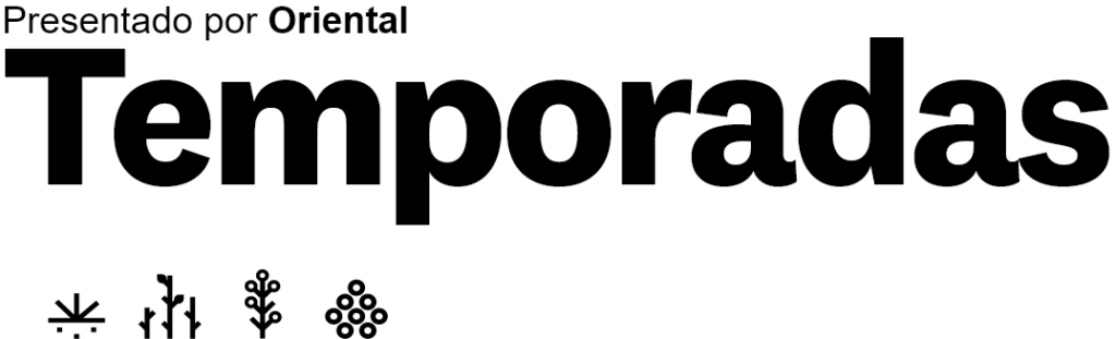 Temporadas Logo Black