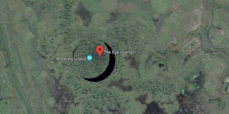 El Ojo extrana isla flotante