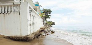 erosion costera agravada