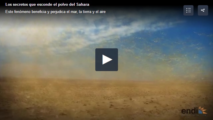 polvo del Sahara