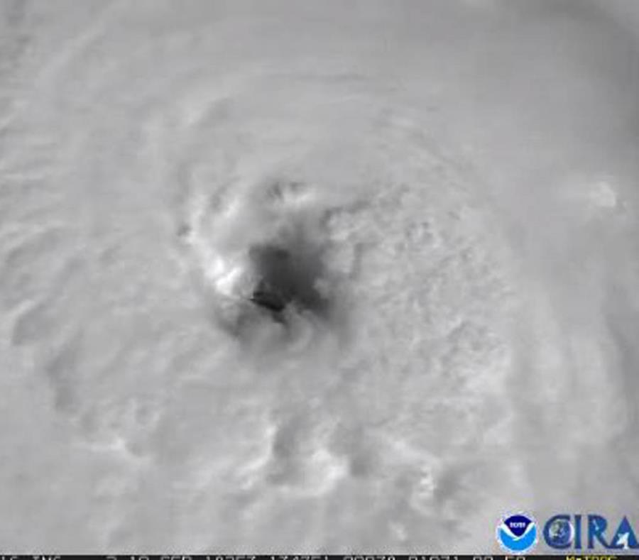 huracán Florence desde el espacio