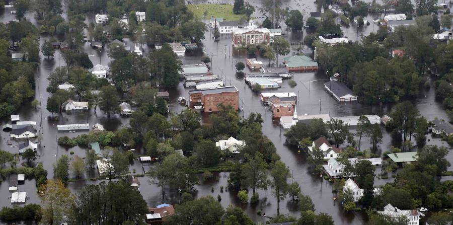 Inundaciones por el huracan Florence en Carolina del Norte