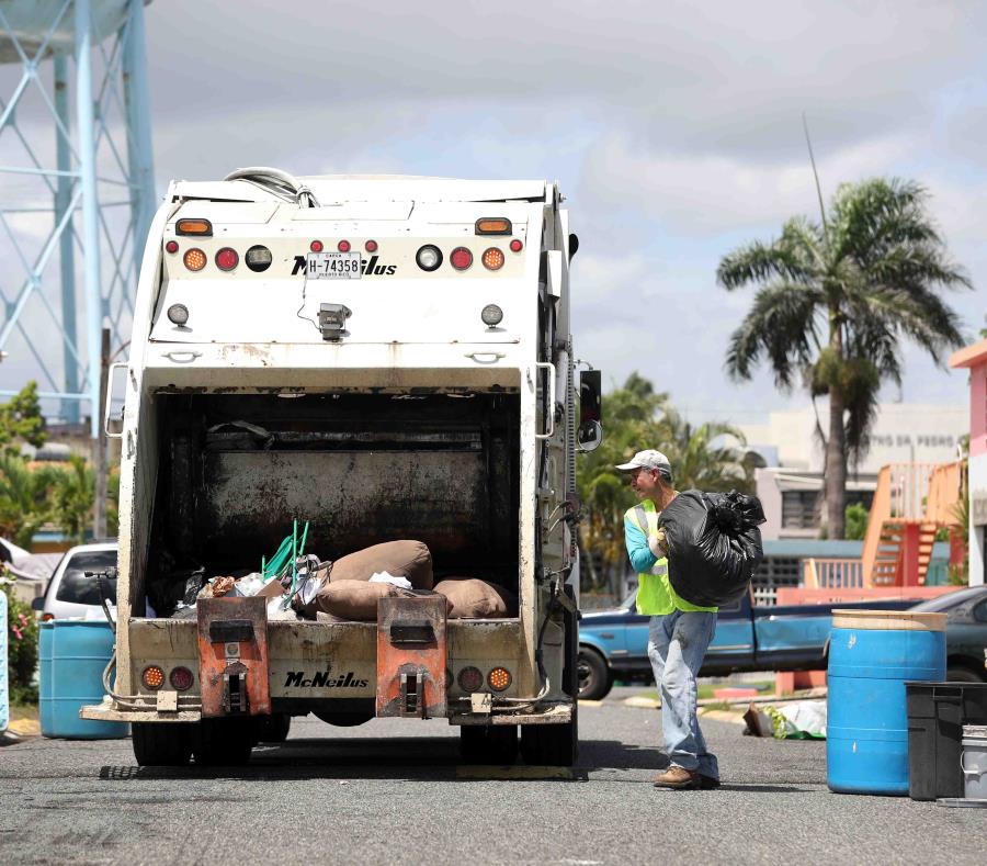 recogido de basura