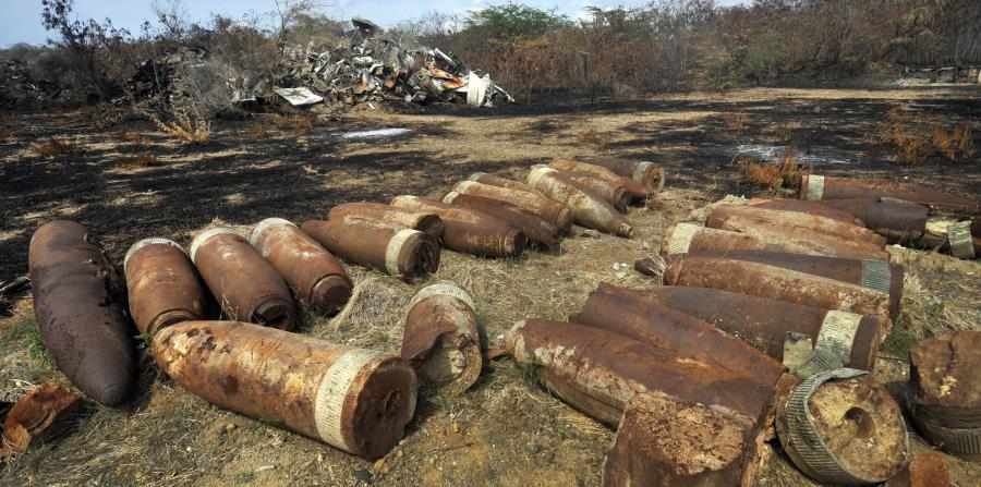 trabajos de limpieza en los cuerpos de agua