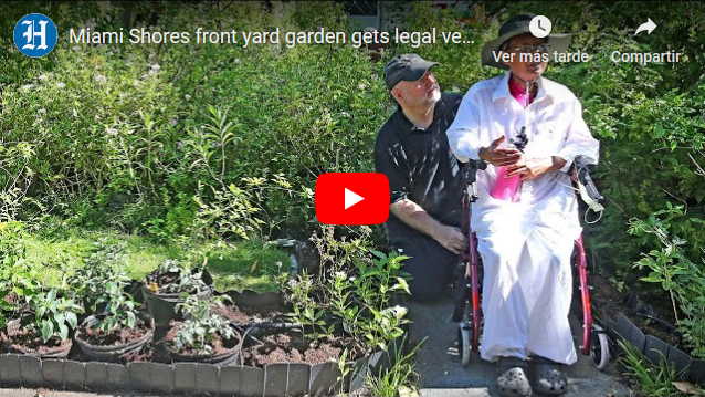 Front-yard veggie gardeners declare victory