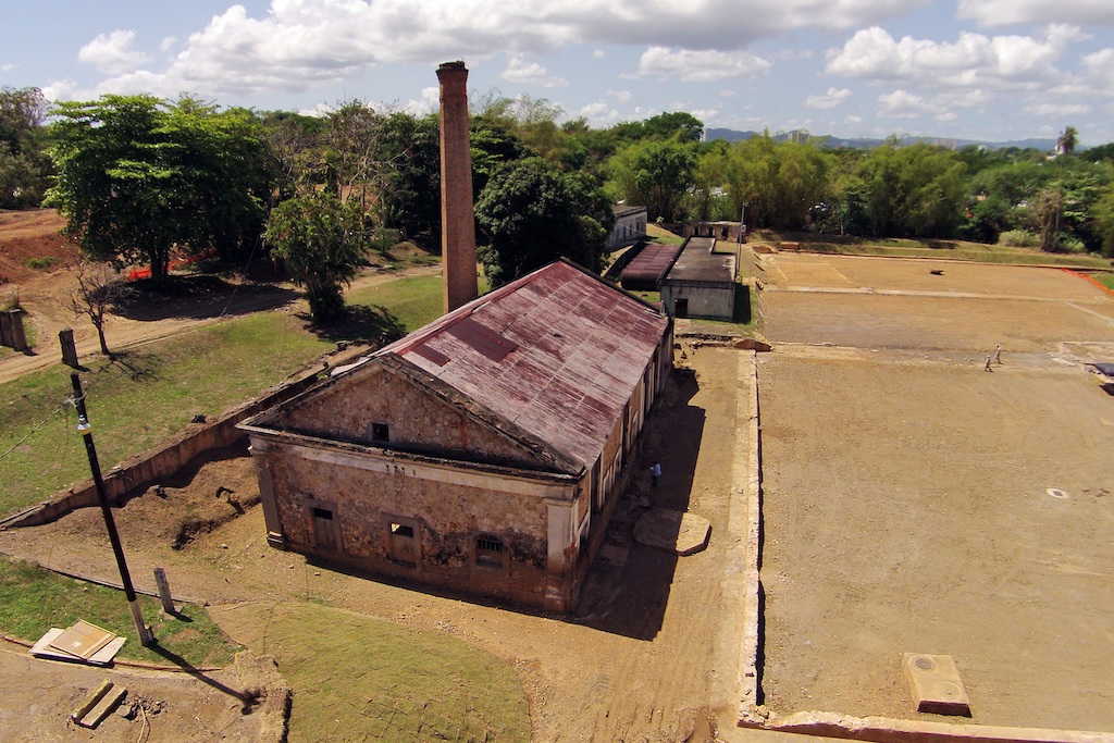 Foto areas trabajos restauracion Antiguo Acueductos Rio Piedras
