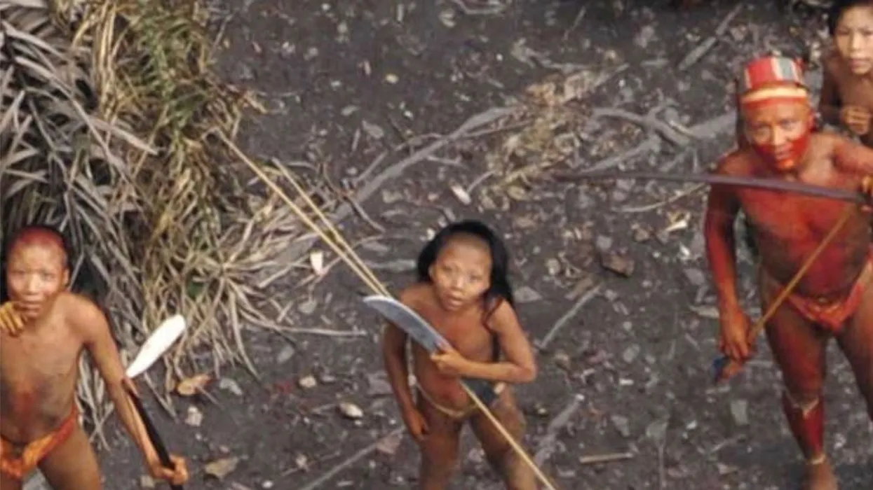 Uncontacted Indigenous Group In The Brazilian Amazon