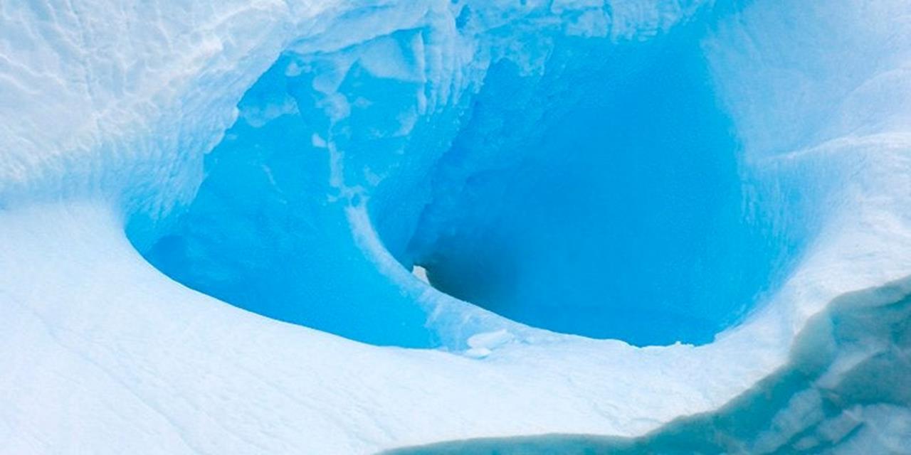Glaciar De La Antartida