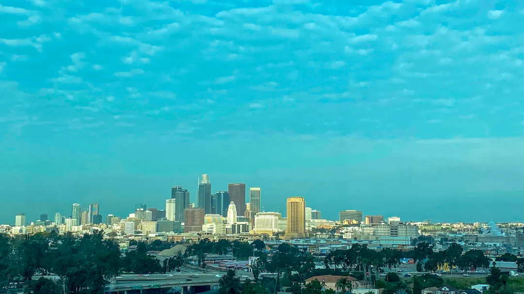View Of Downtown Los Angeles California